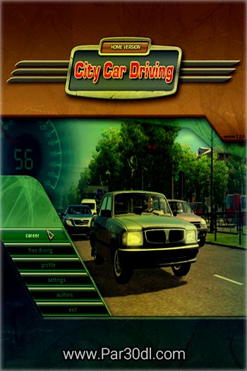 دانلود بازی City Car Driving برای کامپیوتر - نسخه FitGirl