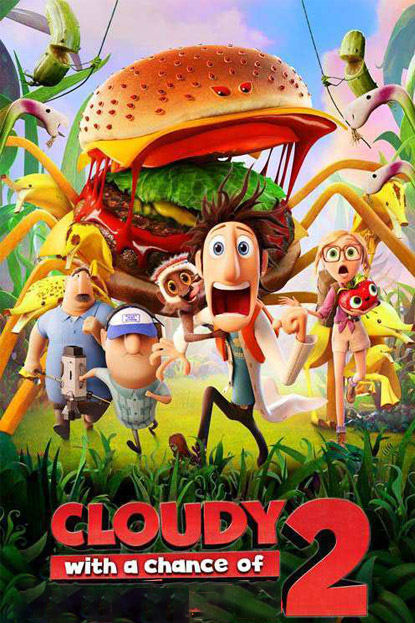 دانلود انیمیشن Cloudy with a Chance of Meatballs 2 2013 دوبله فارسی