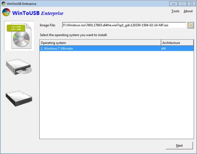 دانلود نرم افزار WinToUSB Enterprise 5.5 + Portable - نصب ویندوز قابل حمل در حافظه USB