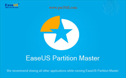دانلود نرم افزار پارتیشن بندی EaseUS Partition Master 14.0 Technician + WinPE