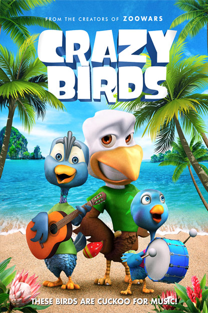 دانلود انیمیشن Crazy Birds 2019 دوبله فارسی