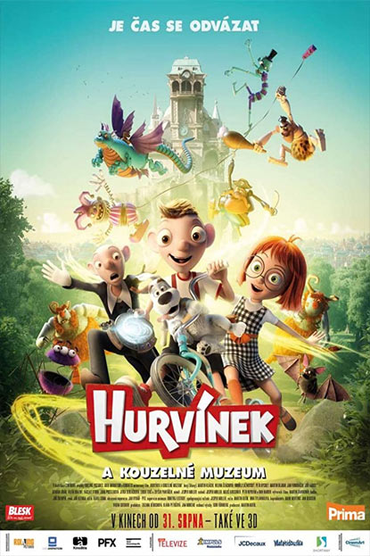 دانلود انیمیشن Harvie And The Magic Museum 2017 دوبله فارسی