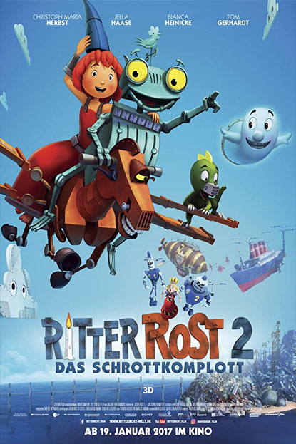 دانلود انیمیشن Ritter Rost 2 Das Schrottkomplott 2017 دوبله فارسی
