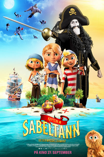 دانلود انیمیشن Captain Sabertooth and the Magic Diamond 2019 دوبله فارسی