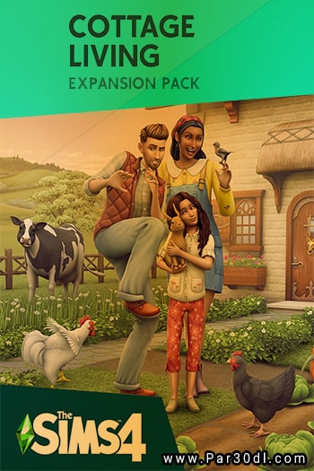 دانلود بازی The Sims 4 Cottage Living برای کامپیوتر - نسخه FitGirl